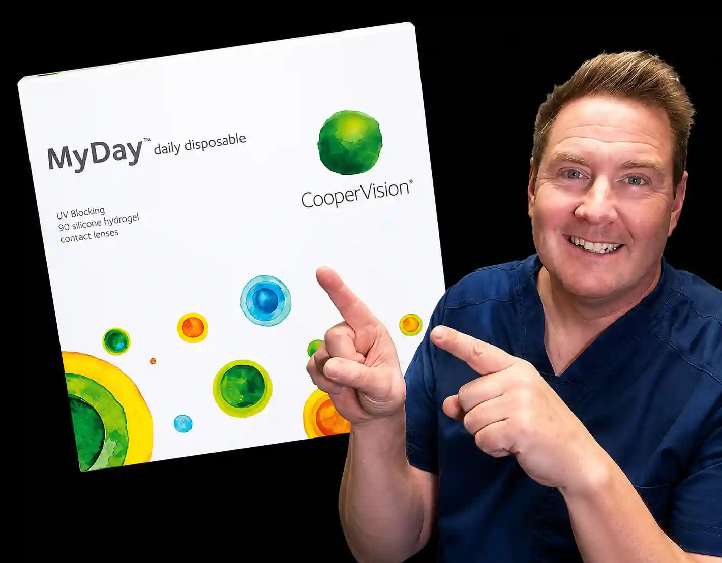 COOPER VISION CONTACT LENSES MYDAY DAILY (30 LENS BOX)